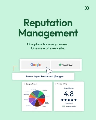 Reputation Management launch cover: one place for every review